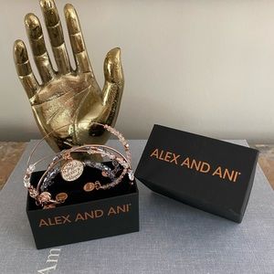 Alex and Ani Holiday Edition charm bracelet